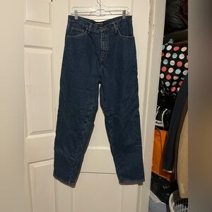 Alaska bay jeans wool in the inside 34x32